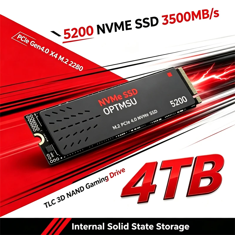 Ssd 500Gb - 5200 NVMe SSD PCIe Gen4.0 X4