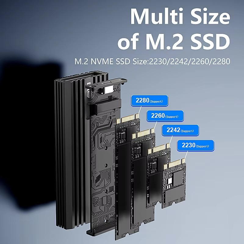 Nvme Ssd - Obudowa zewnętrzna na dysk SSD M.2