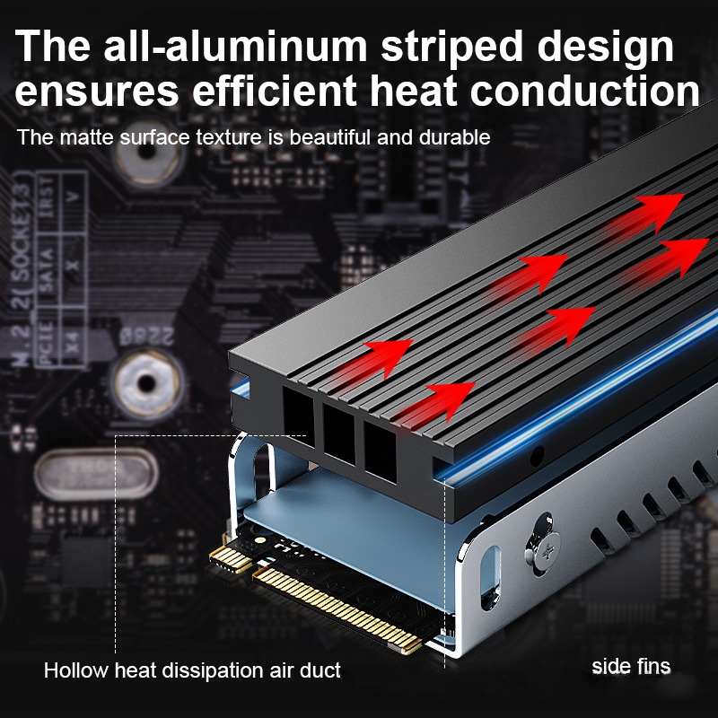 Radiator aluminiowy do dysku S – M.2 Ssd recenzja i cena