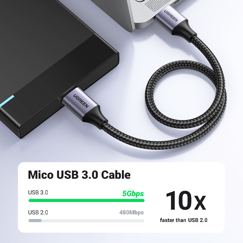 UGREEN Micro B kabel USB 3.0 3 – Samsung Ssd recenzja i cena