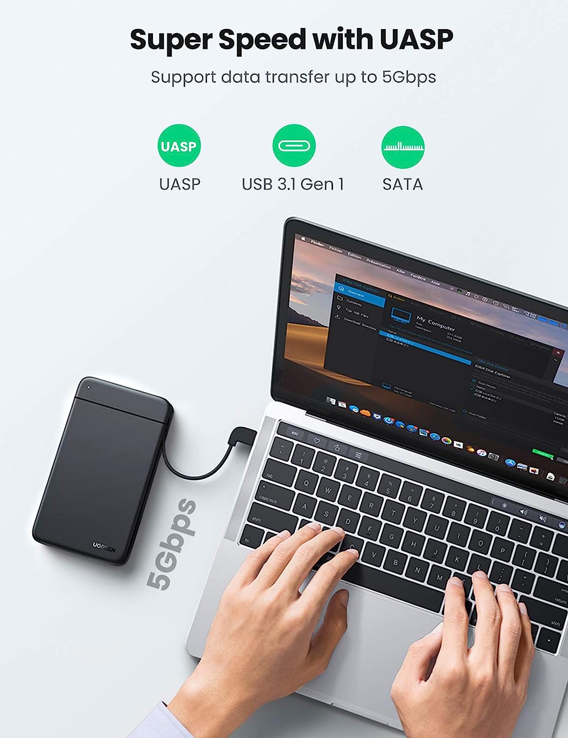 Obudowa dysku twardego UGREEN  – Sata Ssd recenzja i cena