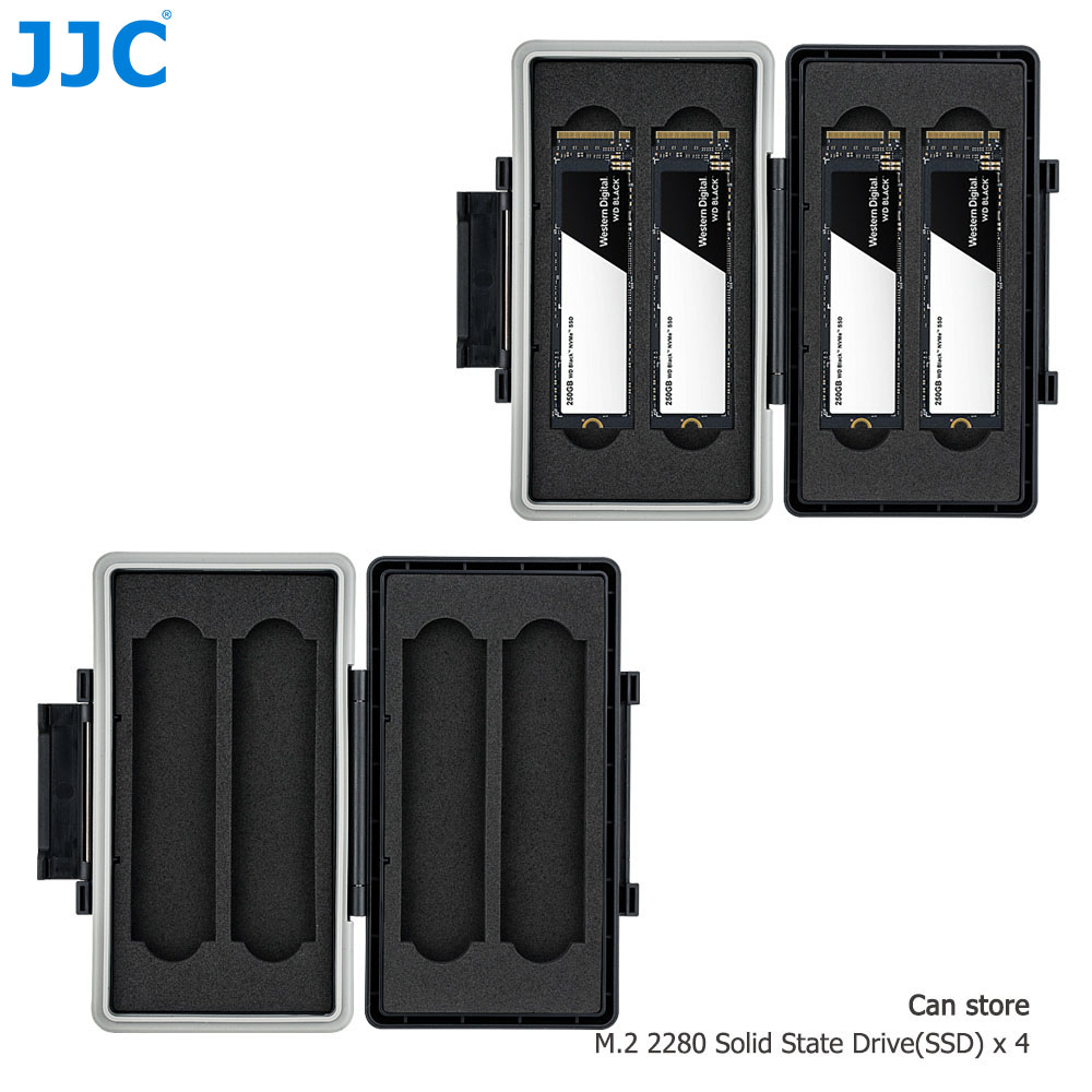 JJC 4-slotowy wodoodporny M2 2 – Memory Card Ssd recenzja i cena