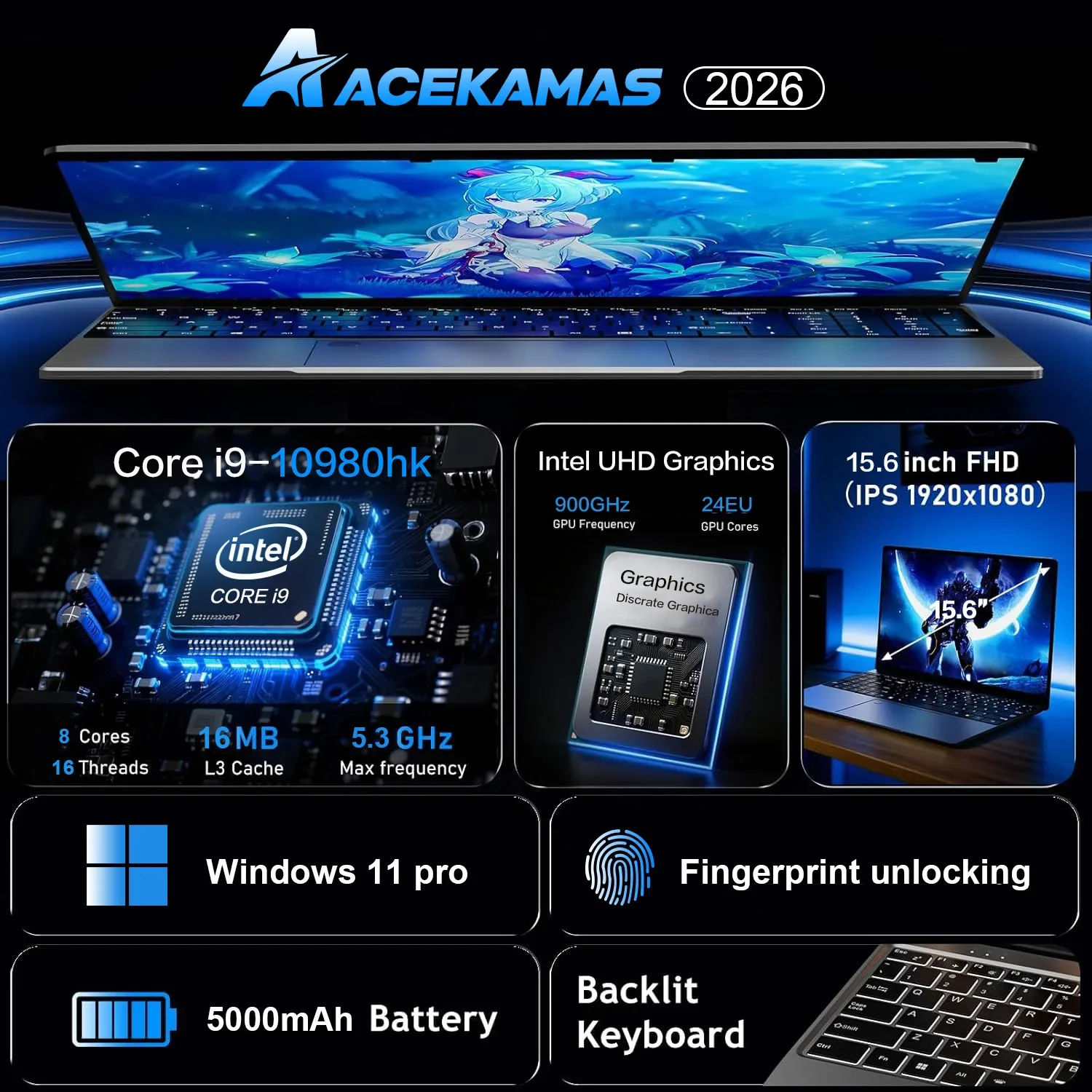 15,6-calowy przenośny laptop z – M.2 Ssd recenzja i cena
