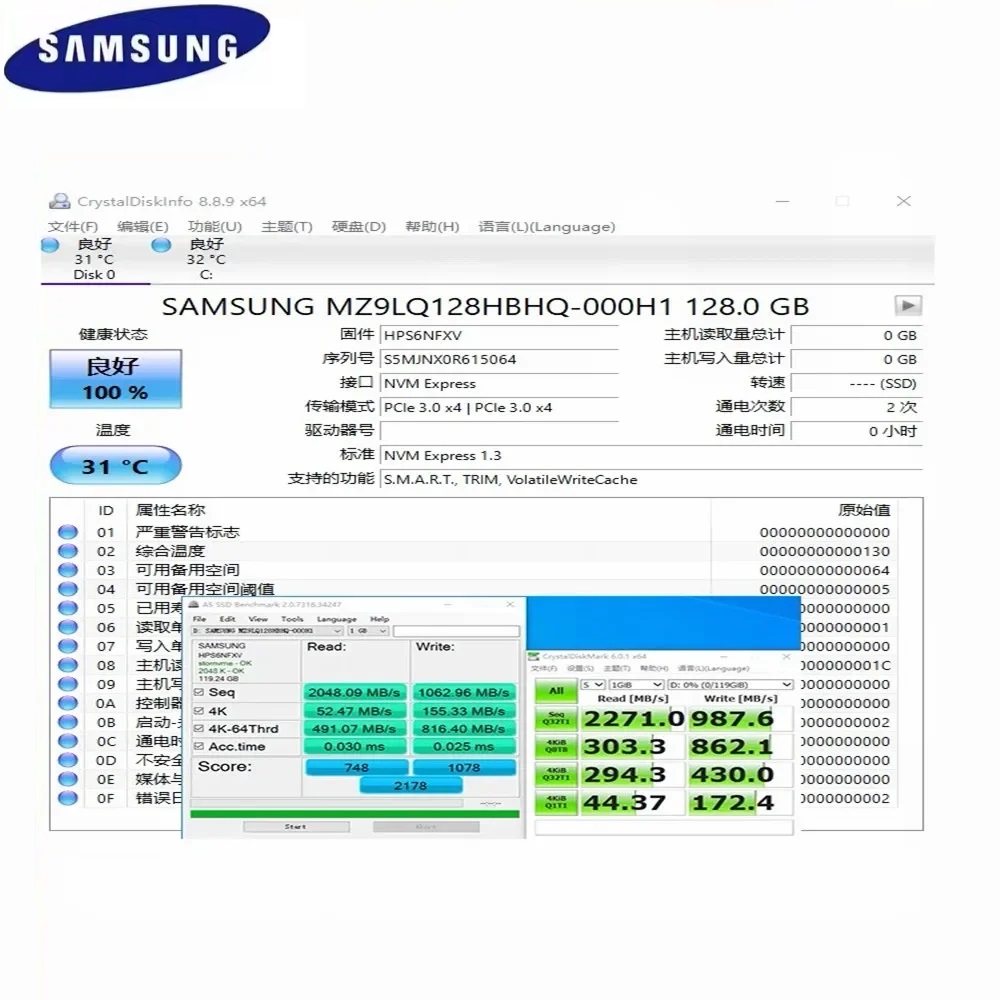 Samsung M.2 2230 SSD PM991a 1T – Samsung Ssd recenzja i cena
